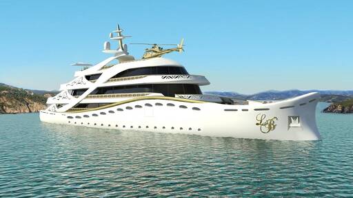 Lidia Bersani / La Belle - Luxury, Feminine Mega Super Yacht 